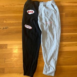 UNXPECTD “Mascot” split sweatpants